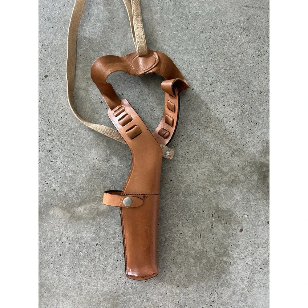 Bianchi # X15 Shoulder Holster Concealed Carry‎ Leather VGUC